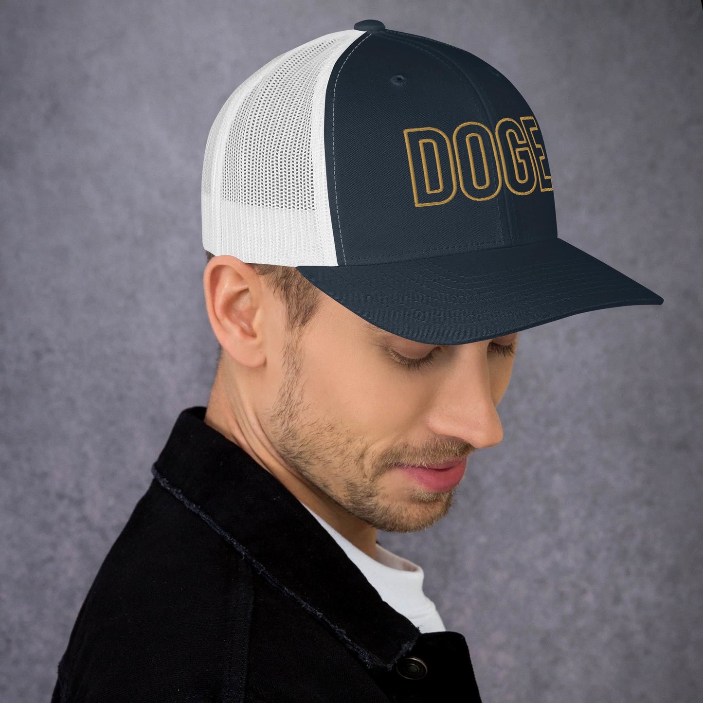 DOGE Trucker Cap DOGE Merch Department of Government Efficiency Meme Hat