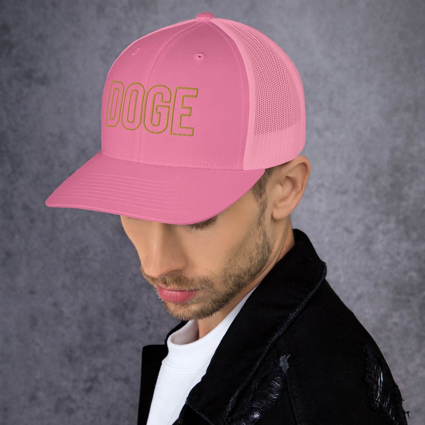 DOGE Trucker Cap DOGE Merch Department of Government Efficiency Meme Hat
