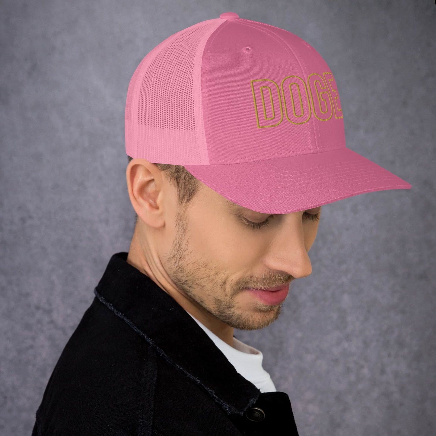 DOGE Trucker Cap DOGE Merch Department of Government Efficiency Meme Hat