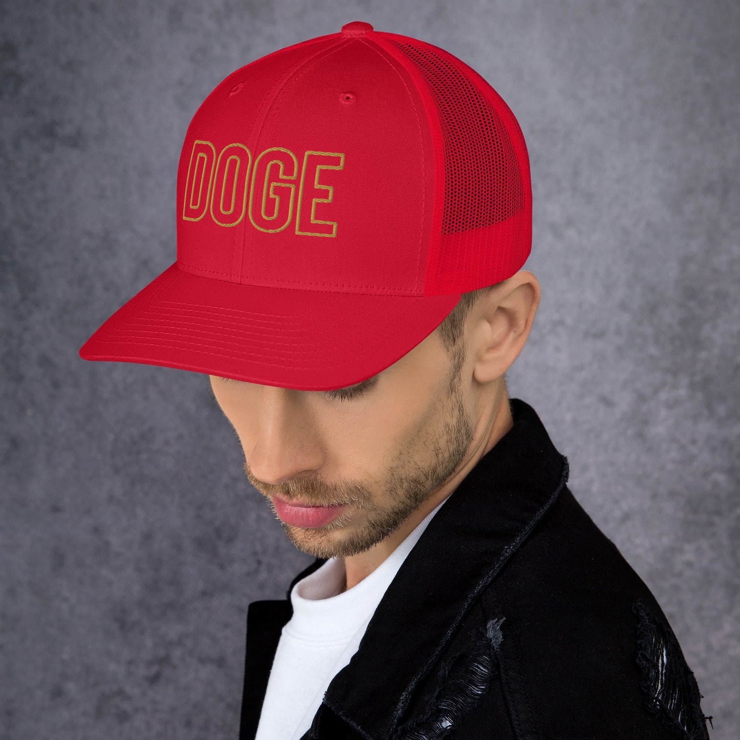 DOGE Trucker Cap DOGE Merch Department of Government Efficiency Meme Hat