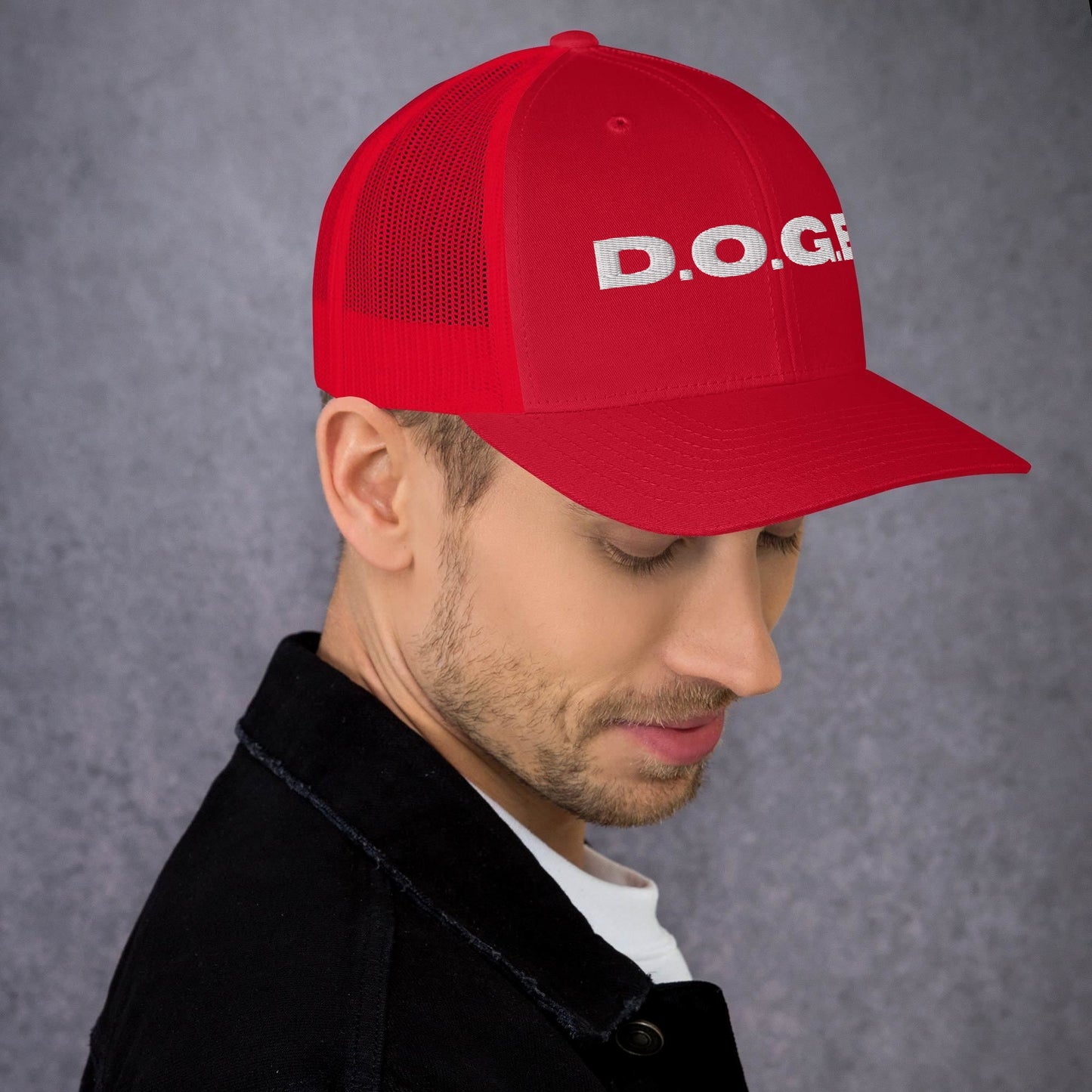 Department of Government Efficiency D.O.G.E. Trucker Hat