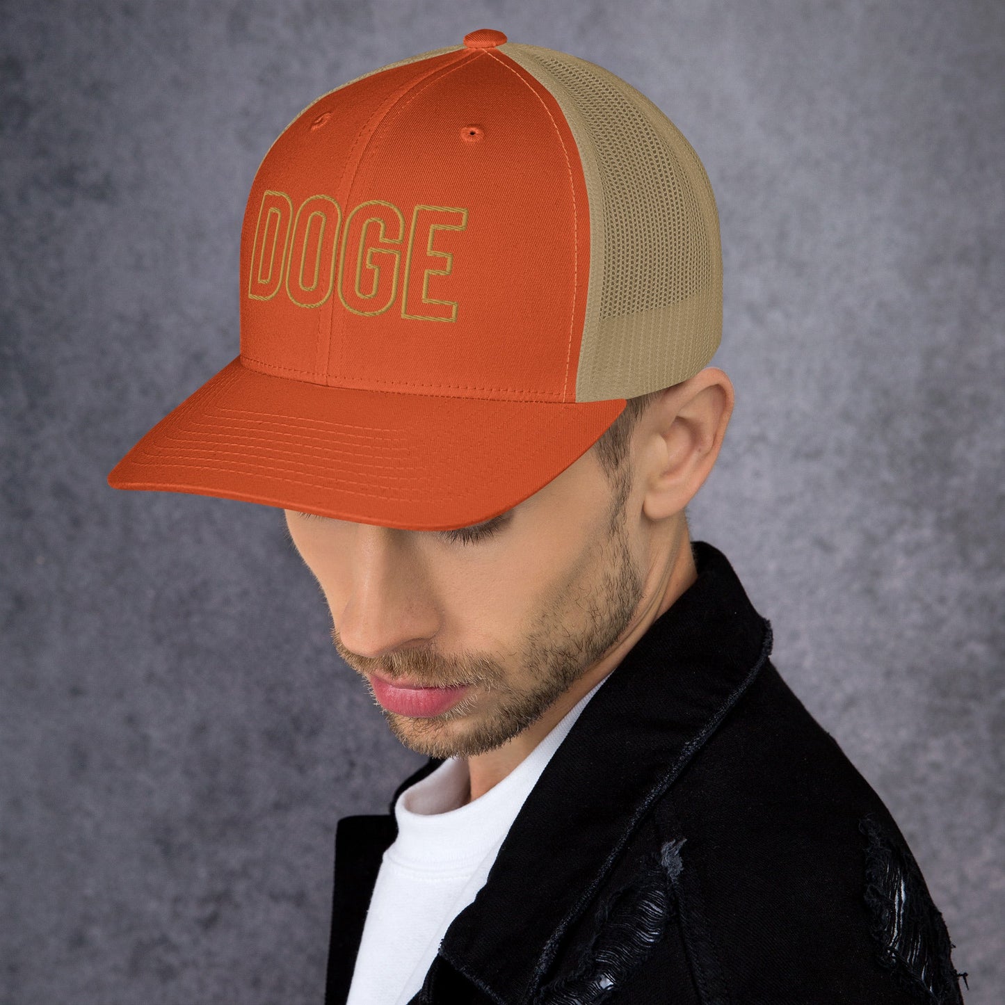 DOGE Trucker Cap DOGE Merch Department of Government Efficiency Meme Hat