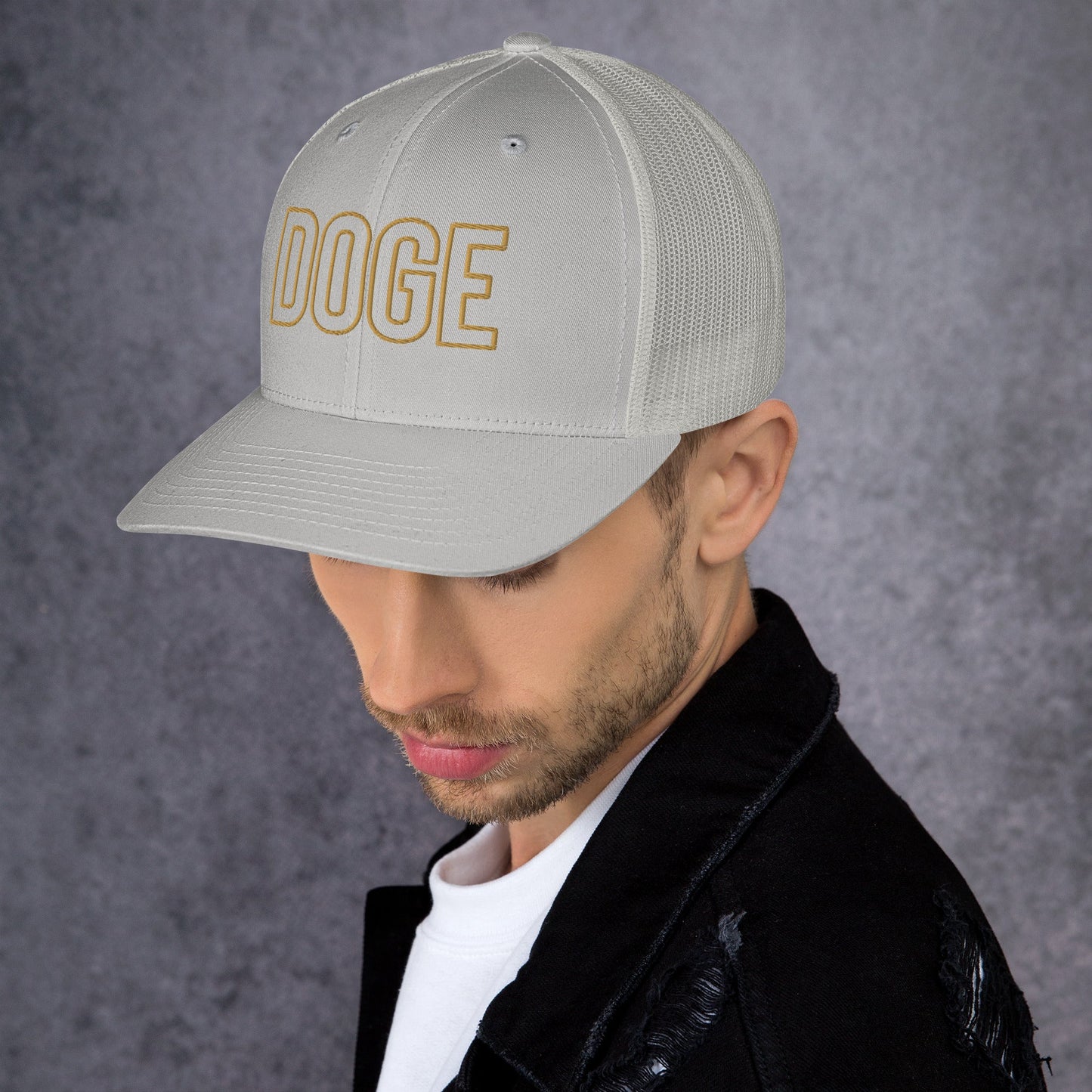 DOGE Trucker Cap DOGE Merch Department of Government Efficiency Meme Hat