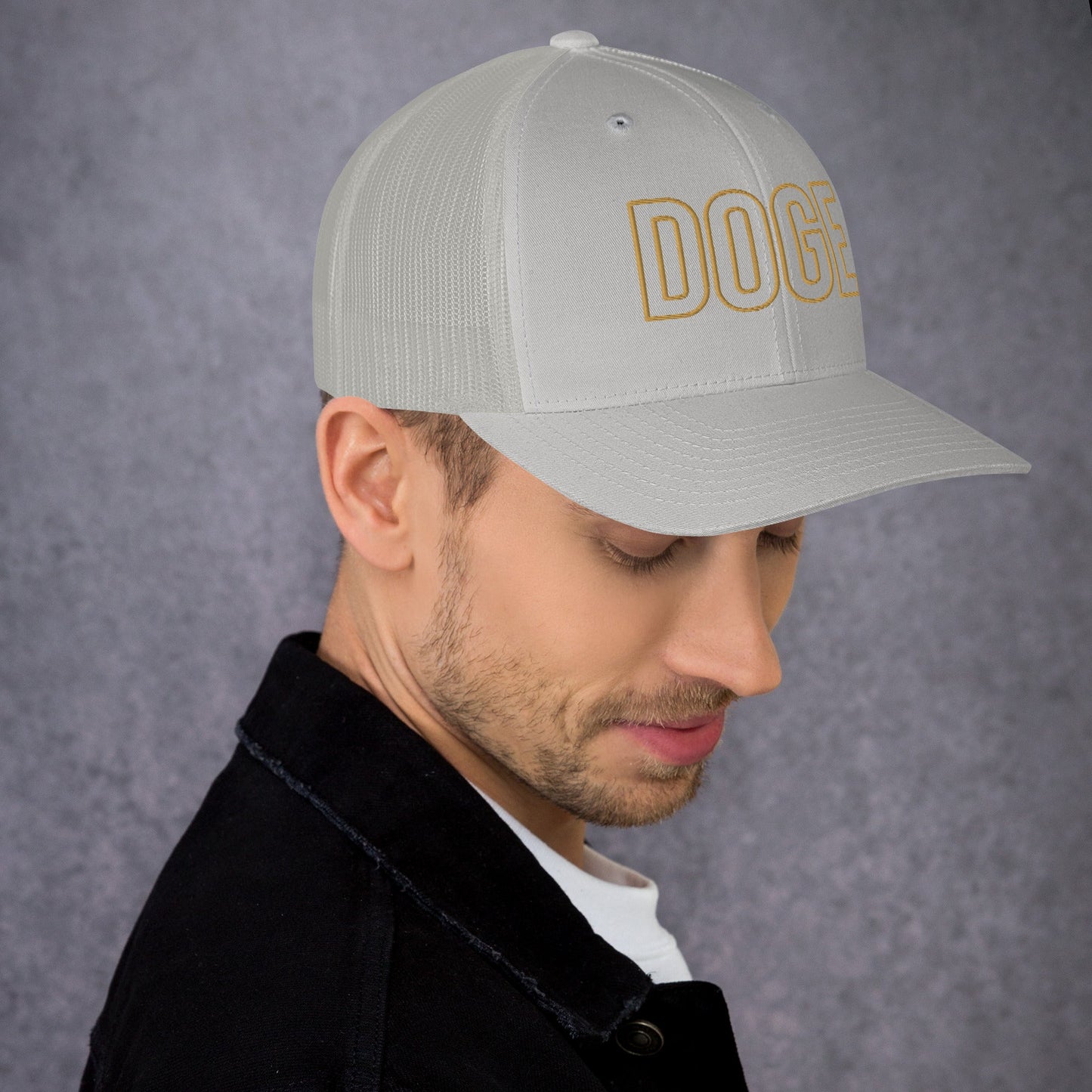 DOGE Trucker Cap DOGE Merch Department of Government Efficiency Meme Hat