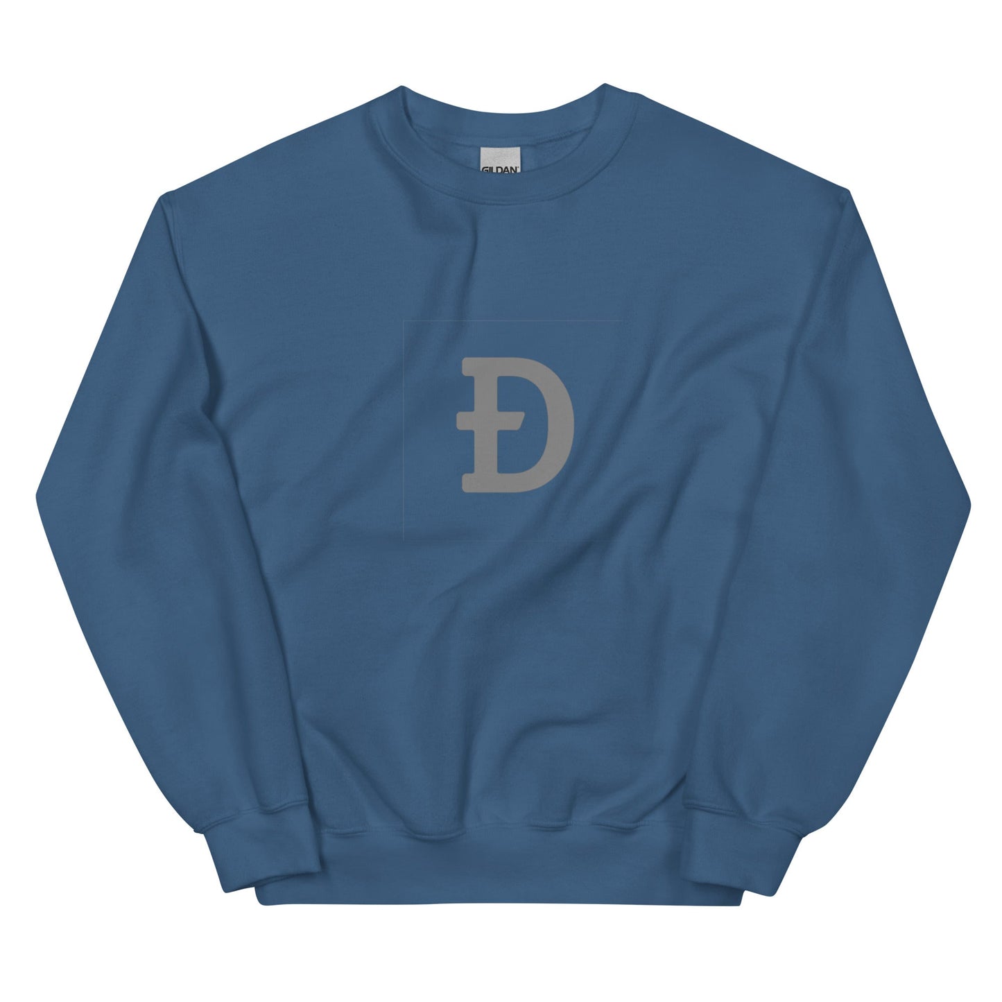 Gray Ð Dogecoin Sweatshirt | DOGE Shirt | DOGE Merch