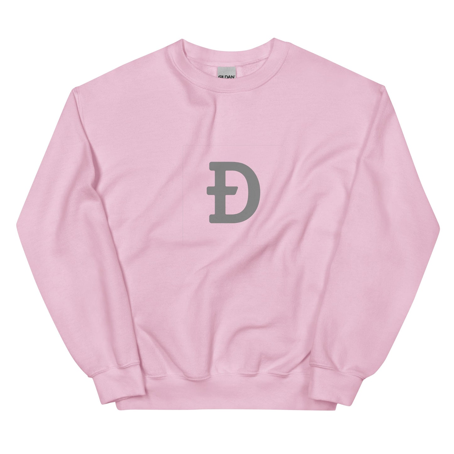 Gray Ð Dogecoin Sweatshirt | DOGE Shirt | DOGE Merch