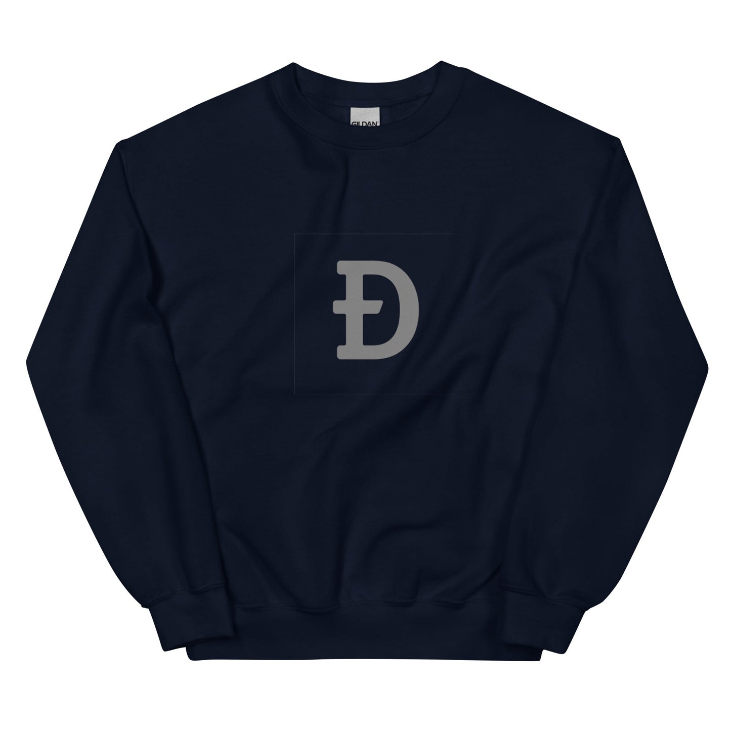 Gray Ð Dogecoin Sweatshirt | DOGE Shirt | DOGE Merch