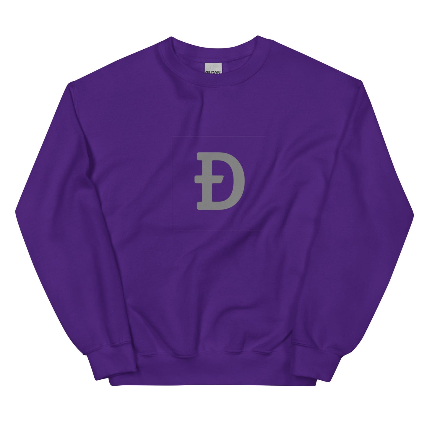 Gray Ð Dogecoin Sweatshirt | DOGE Shirt | DOGE Merch