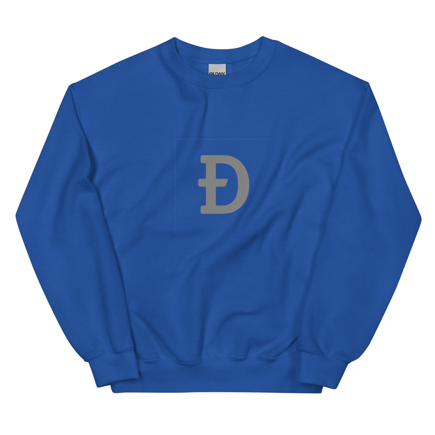 Gray Ð Dogecoin Sweatshirt | DOGE Shirt | DOGE Merch