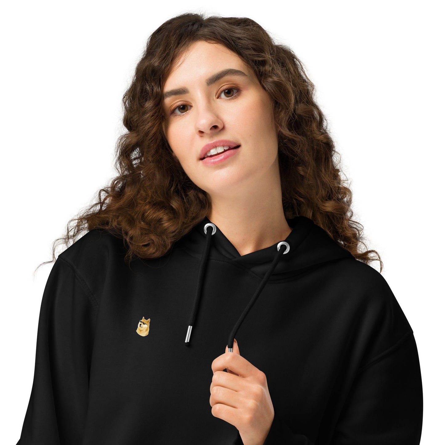 Doge Emblem Unisex Essential Organic Hoodie