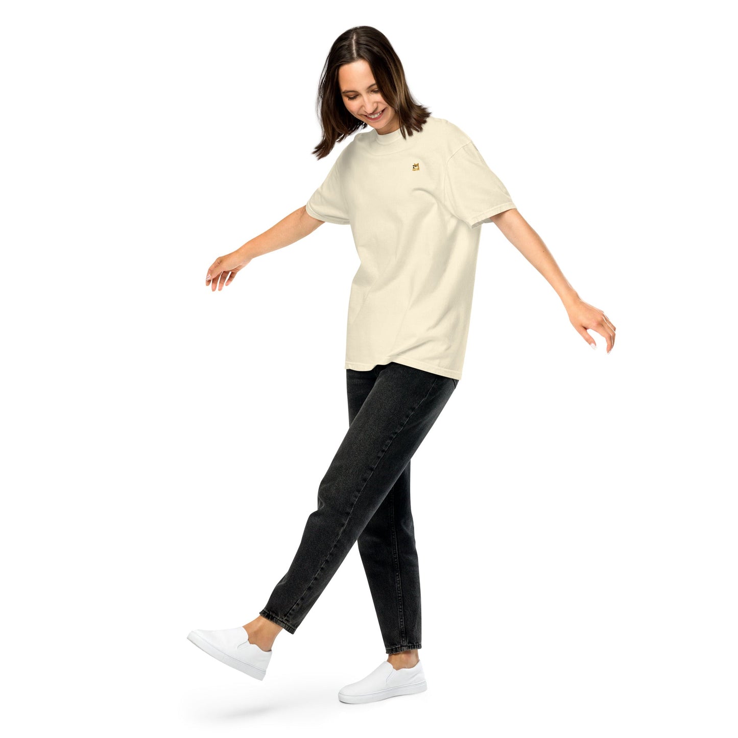 OG DOGE T-Shirt | Premium Heavyweight Cotton Polo Tee Casual Flex