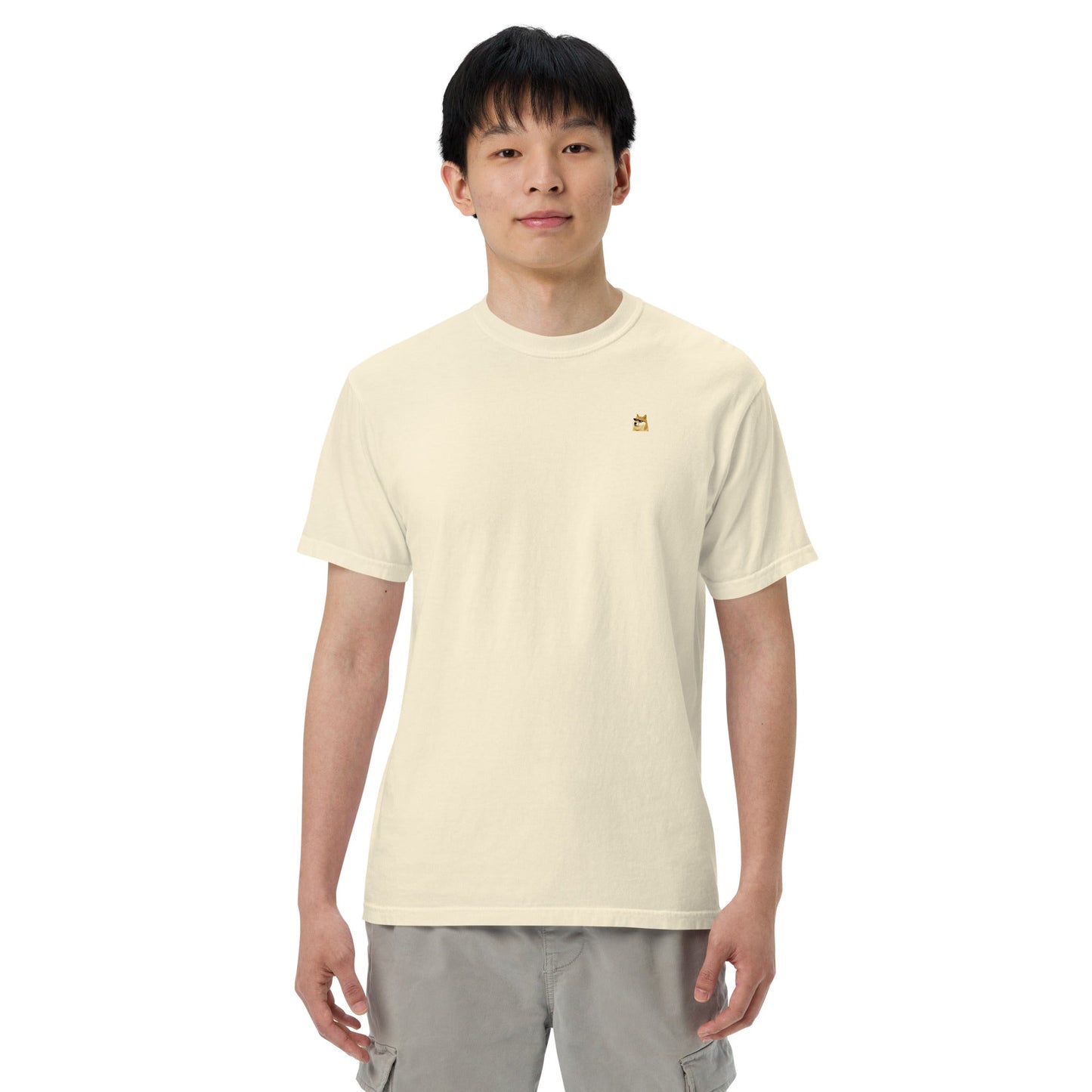 OG DOGE T-Shirt | Premium Heavyweight Cotton Polo Tee Casual Flex