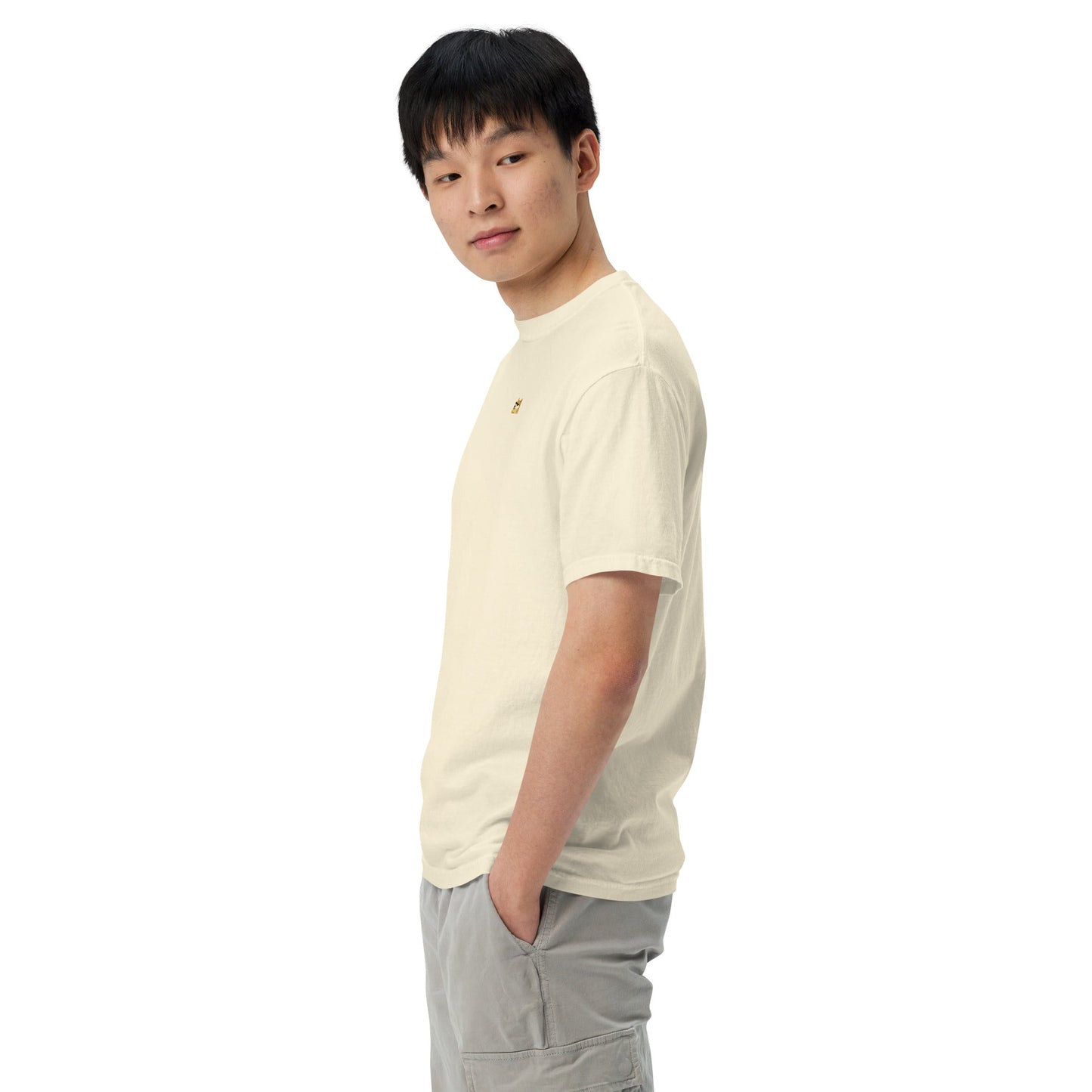 OG DOGE T-Shirt | Premium Heavyweight Cotton Polo Tee Casual Flex
