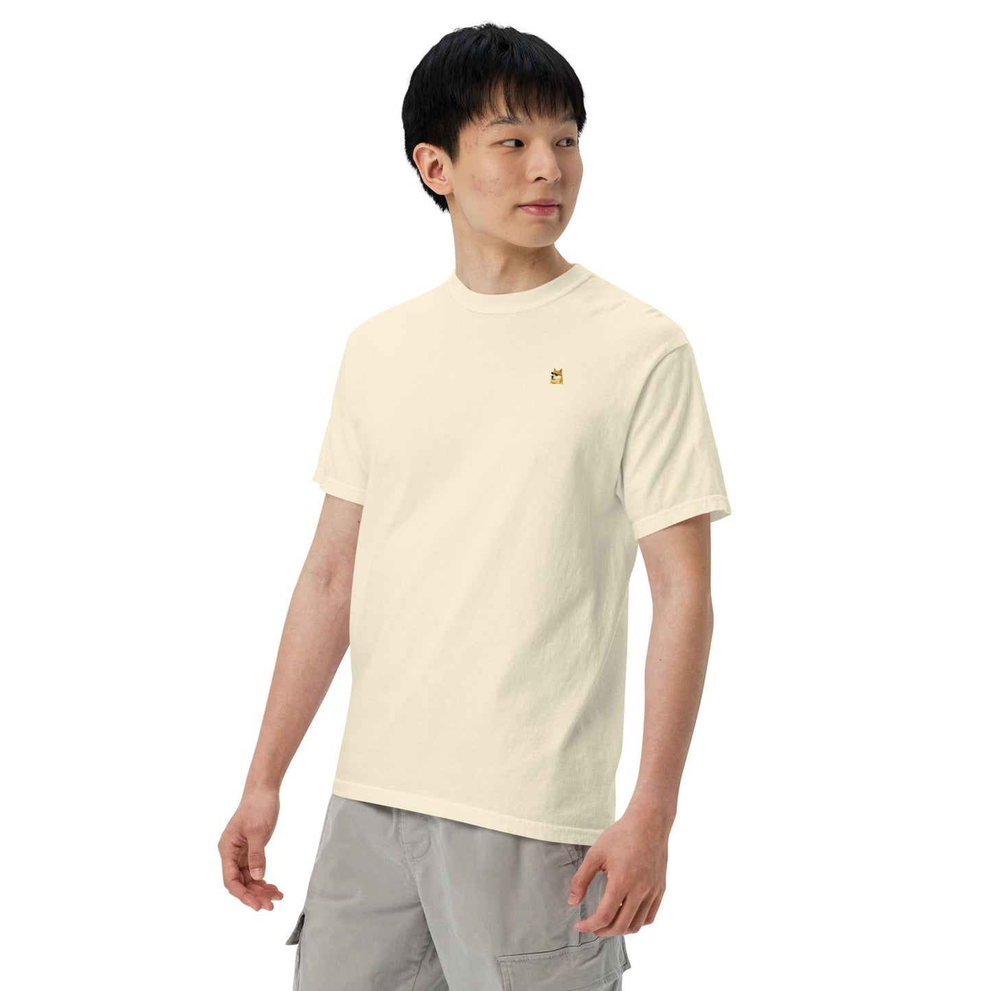 OG DOGE T-Shirt | Premium Heavyweight Cotton Polo Tee Casual Flex