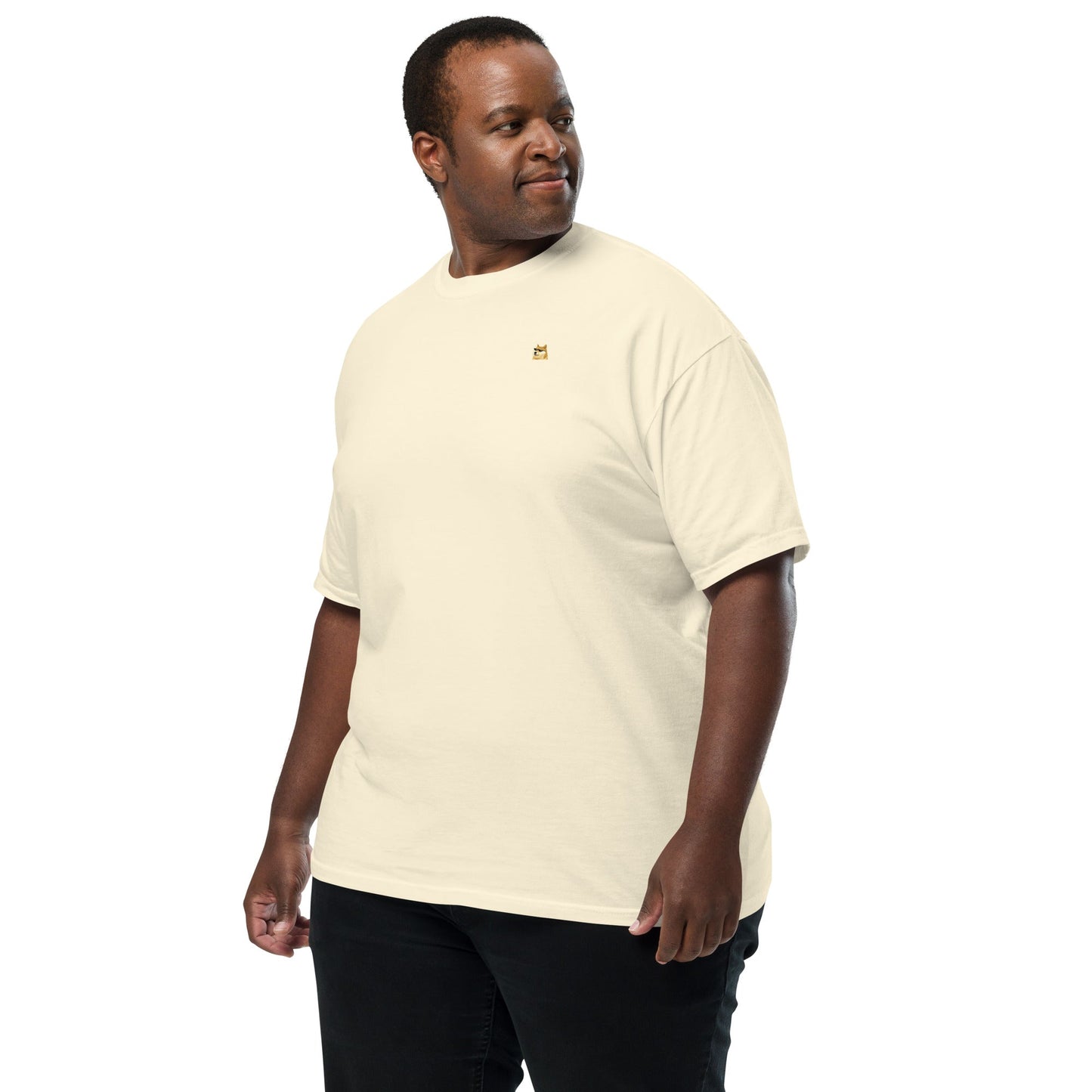 OG DOGE T-Shirt | Premium Heavyweight Cotton Polo Tee Casual Flex