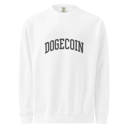 DOGECOIN Sweatshirt | Unisex Doge Sweatshirt – Classic Doge Crewneck | Meme-Inspired Dogecoin Apparel