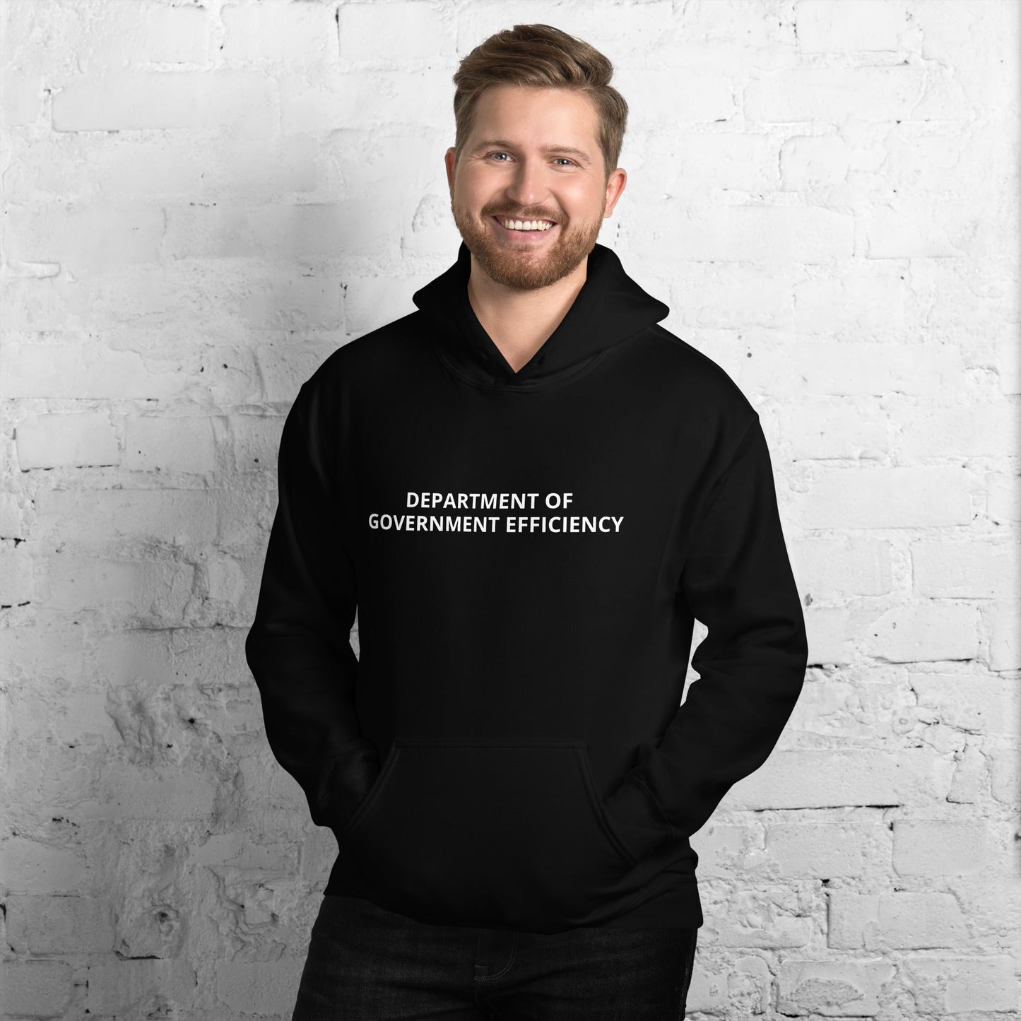 Unisex D.O.G.E. Hoodie | Department of Government Efficiency Sweatshirt | DOGE MEME Streetwear