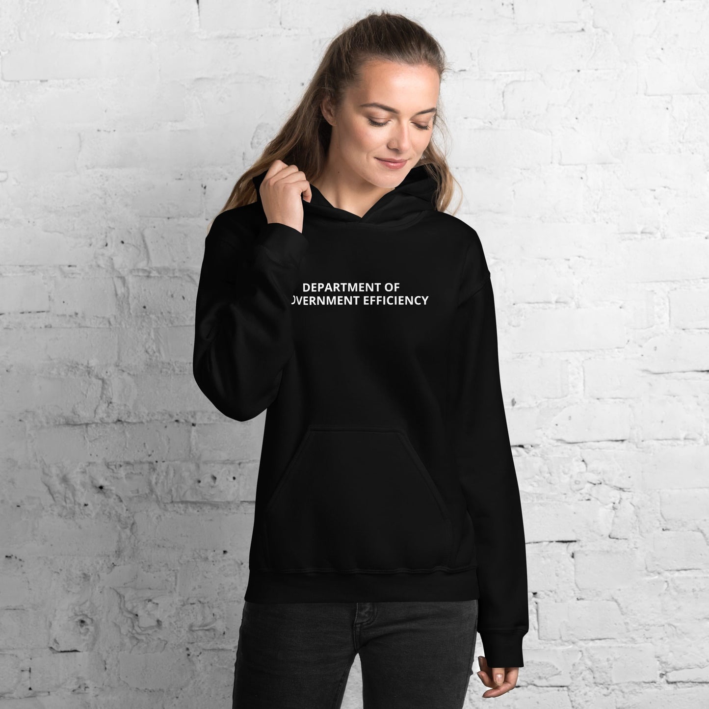 Unisex D.O.G.E. Hoodie | Department of Government Efficiency Sweatshirt | DOGE MEME Streetwear