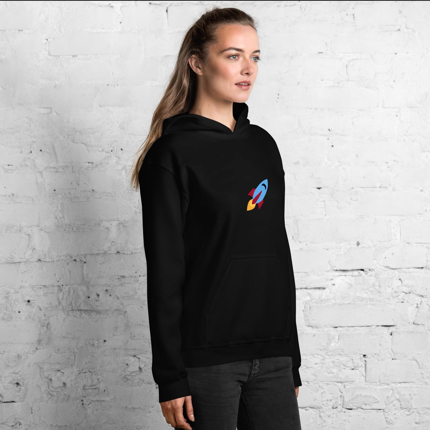 To The Moon DOGE Hoodie | Unisex HODL Sweatshirt | Moonshot DOGE Merch