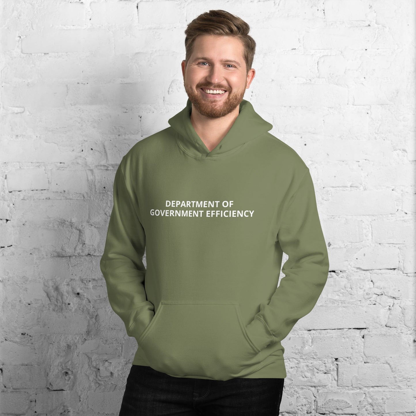 Unisex D.O.G.E. Hoodie | Department of Government Efficiency Sweatshirt | DOGE MEME Streetwear