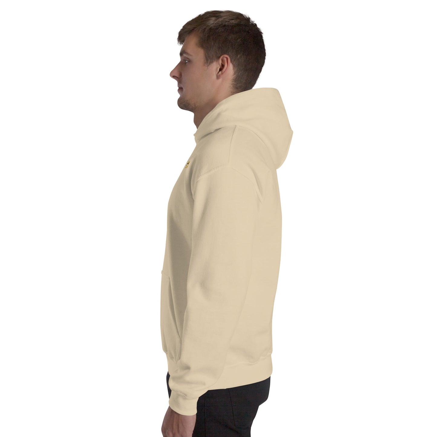 OG DOGE Khaki Hoodie | Polo Placement Sweatshirt | Casual Flex