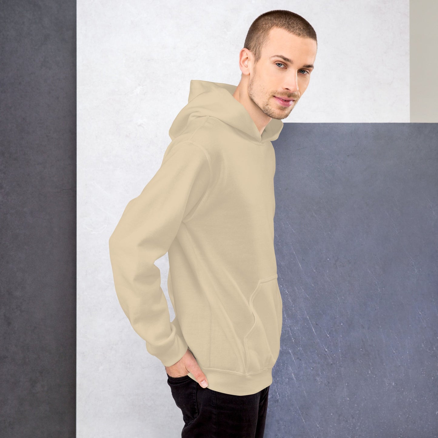 OG DOGE Khaki Hoodie | Polo Placement Sweatshirt | Casual Flex