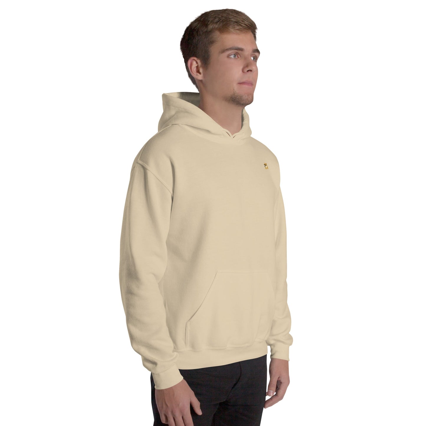 OG DOGE Khaki Hoodie | Polo Placement Sweatshirt | Casual Flex