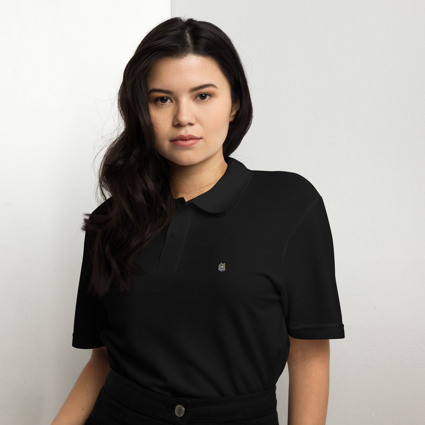 Doge Emblem Unisex Pique Polo Shirt