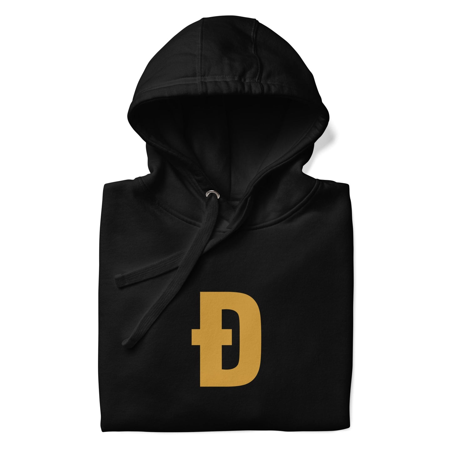 DOGE Hoodie - Stylish Dogecoin Subtle D Hoodie | Unofficial DOGE Merch & Store