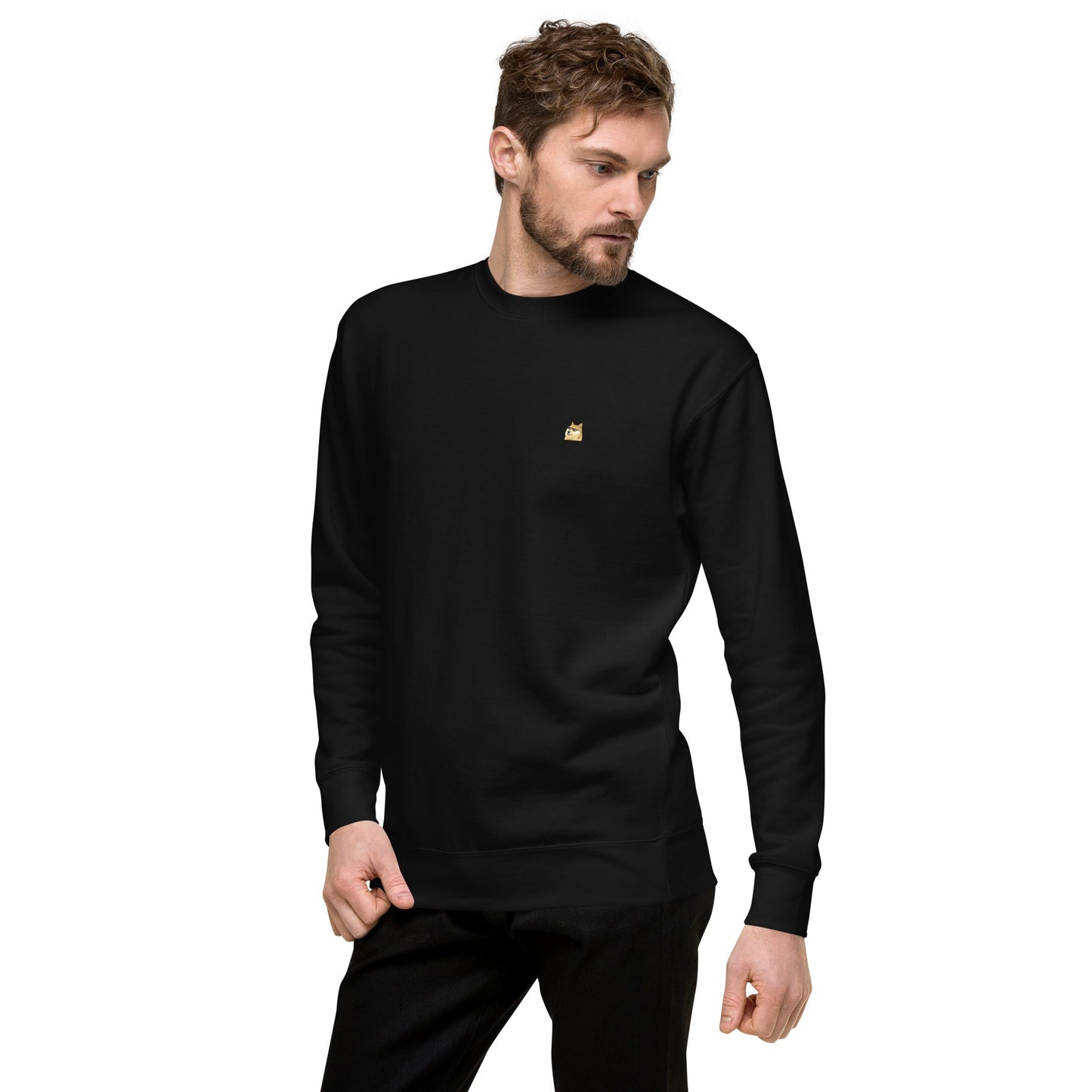 DOGE Men's Premium Sweatshirt | Ultimate Comfort Tech