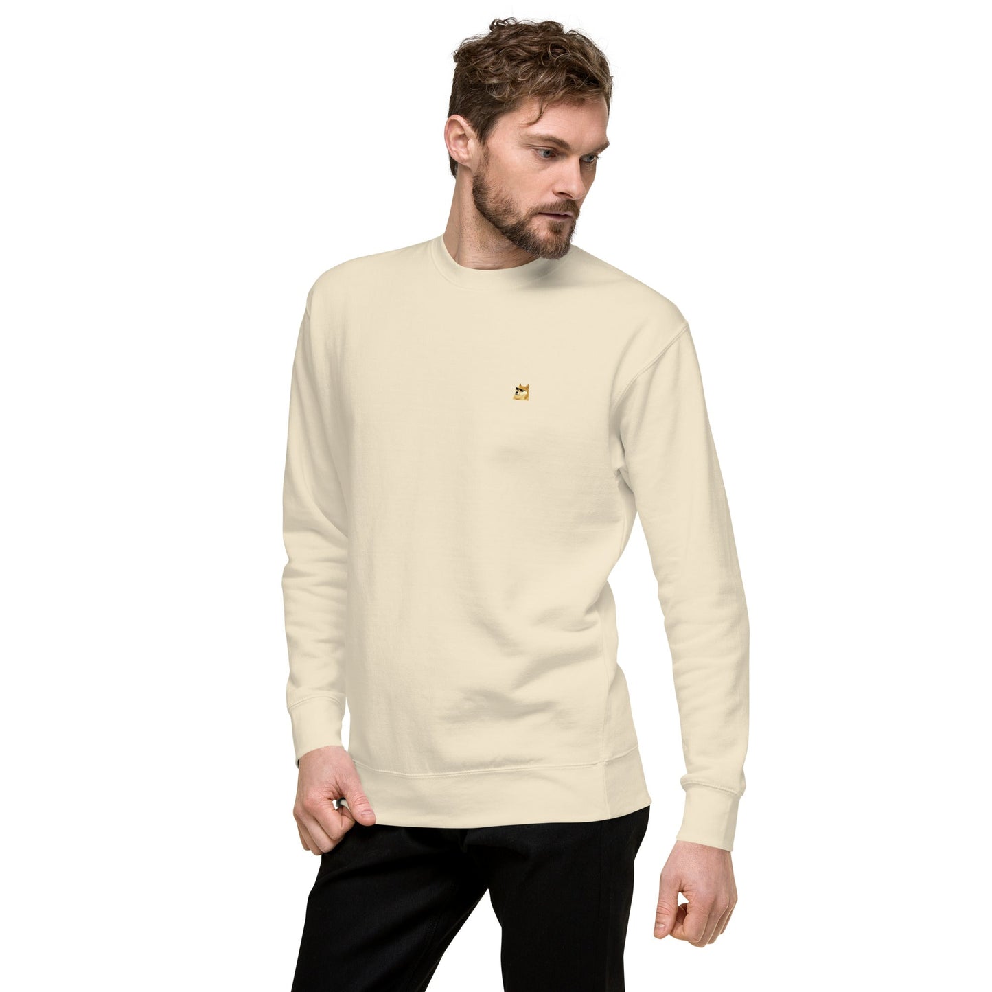 DOGE Men's Premium Sweatshirt | Ultimate Comfort Tech