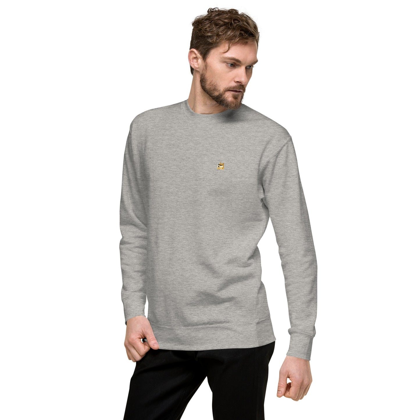 DOGE Men's Premium Sweatshirt | Ultimate Comfort Tech