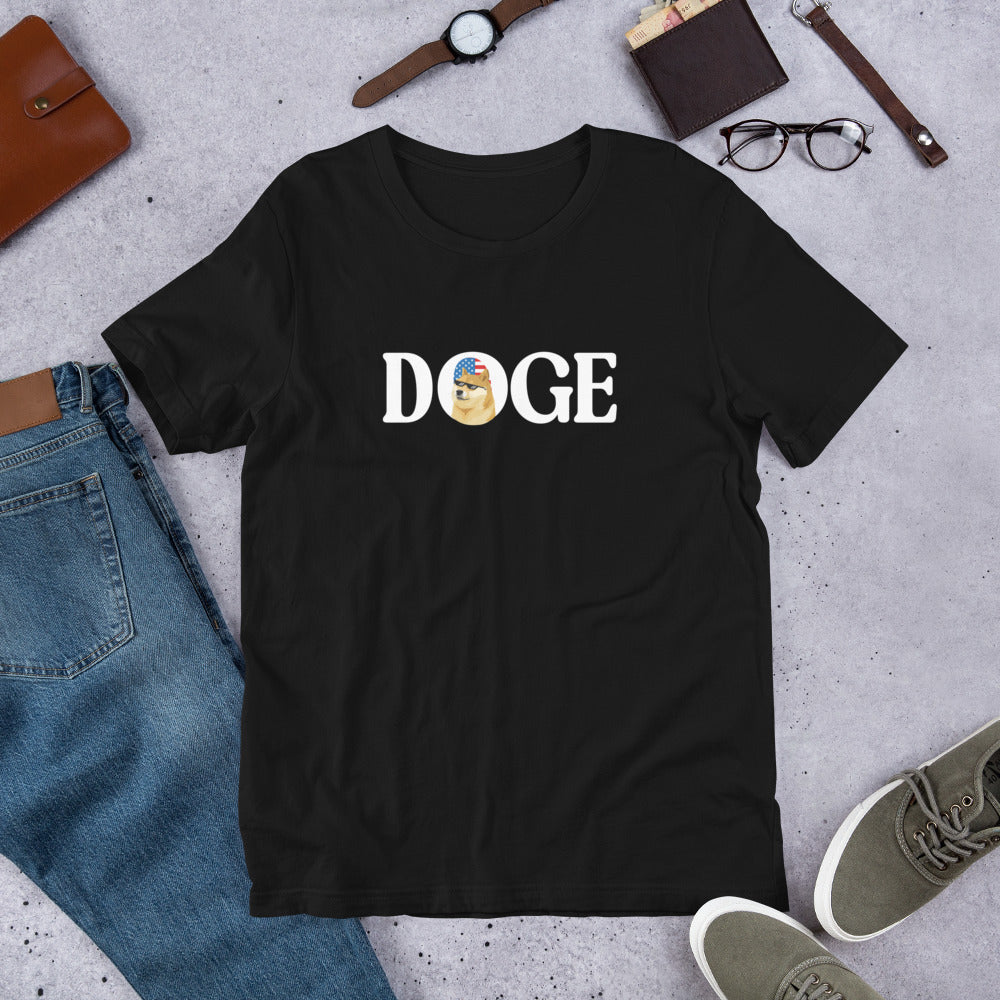 Classic American DOGE Shirt USA Dogecoin Shirt