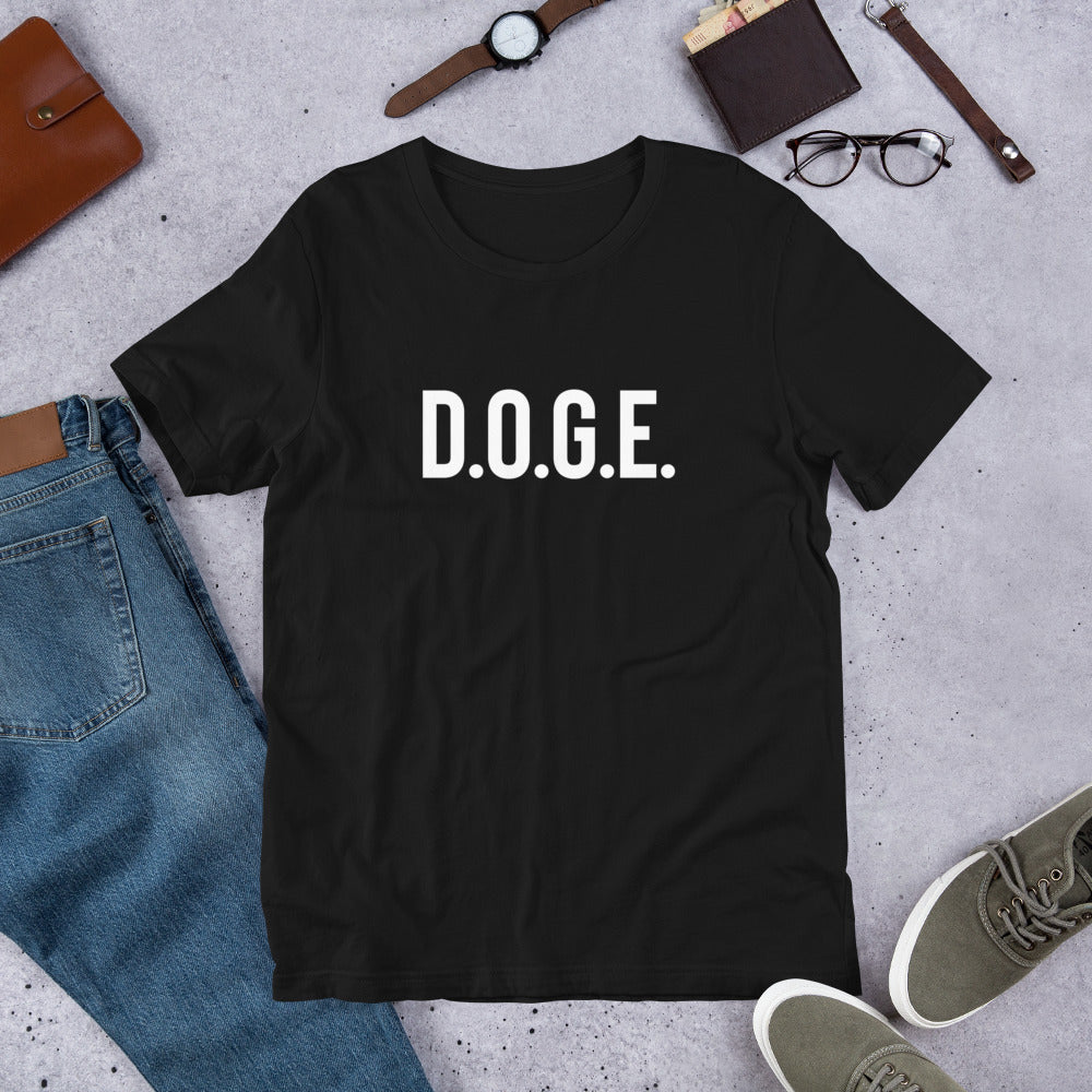 Classic D.O.G.E. Unisex T-Shirt | Premium Shiba Inu Meme Apparel | Dogecoin Fashion