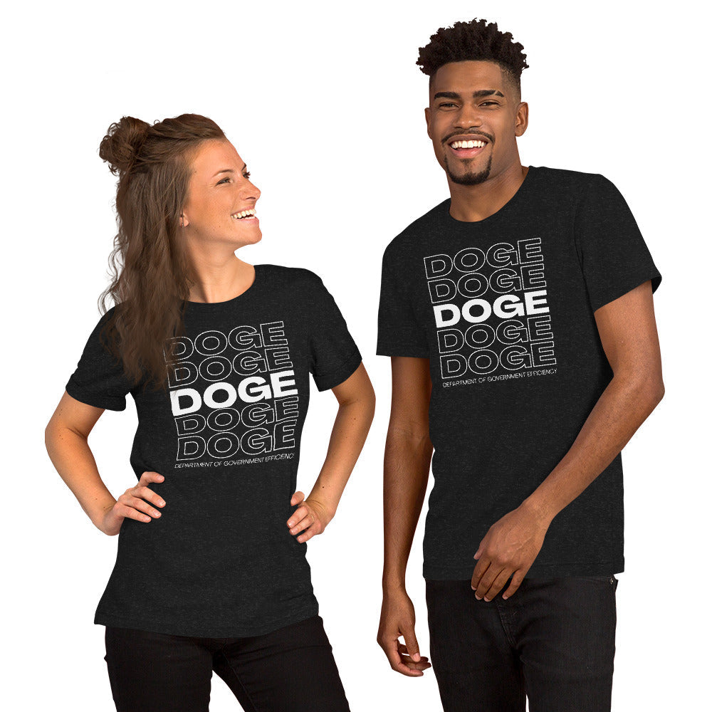 DOGE Repeating Shirt - Unisex dogecoin t-shirt