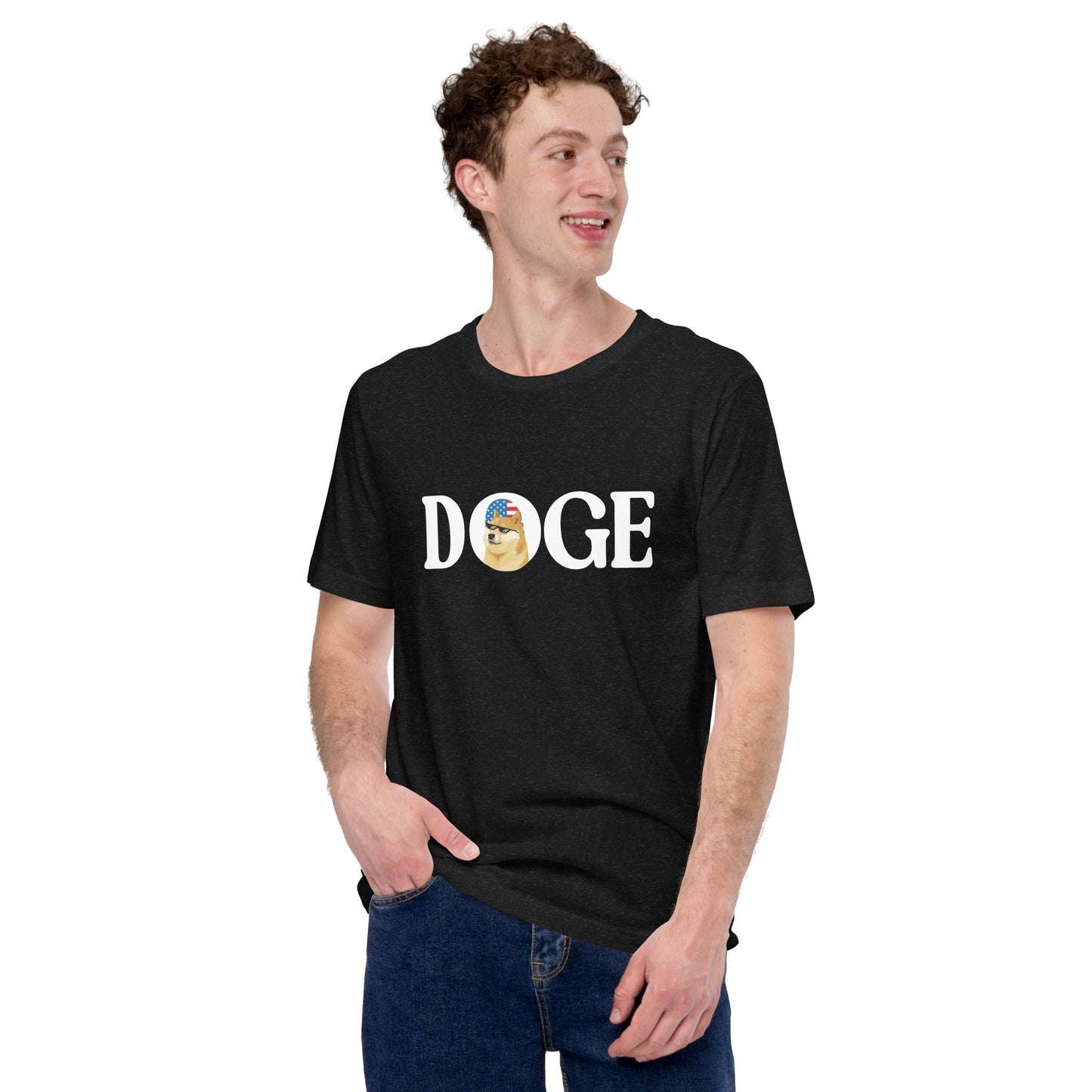 Classic American DOGE Shirt USA Dogecoin Shirt