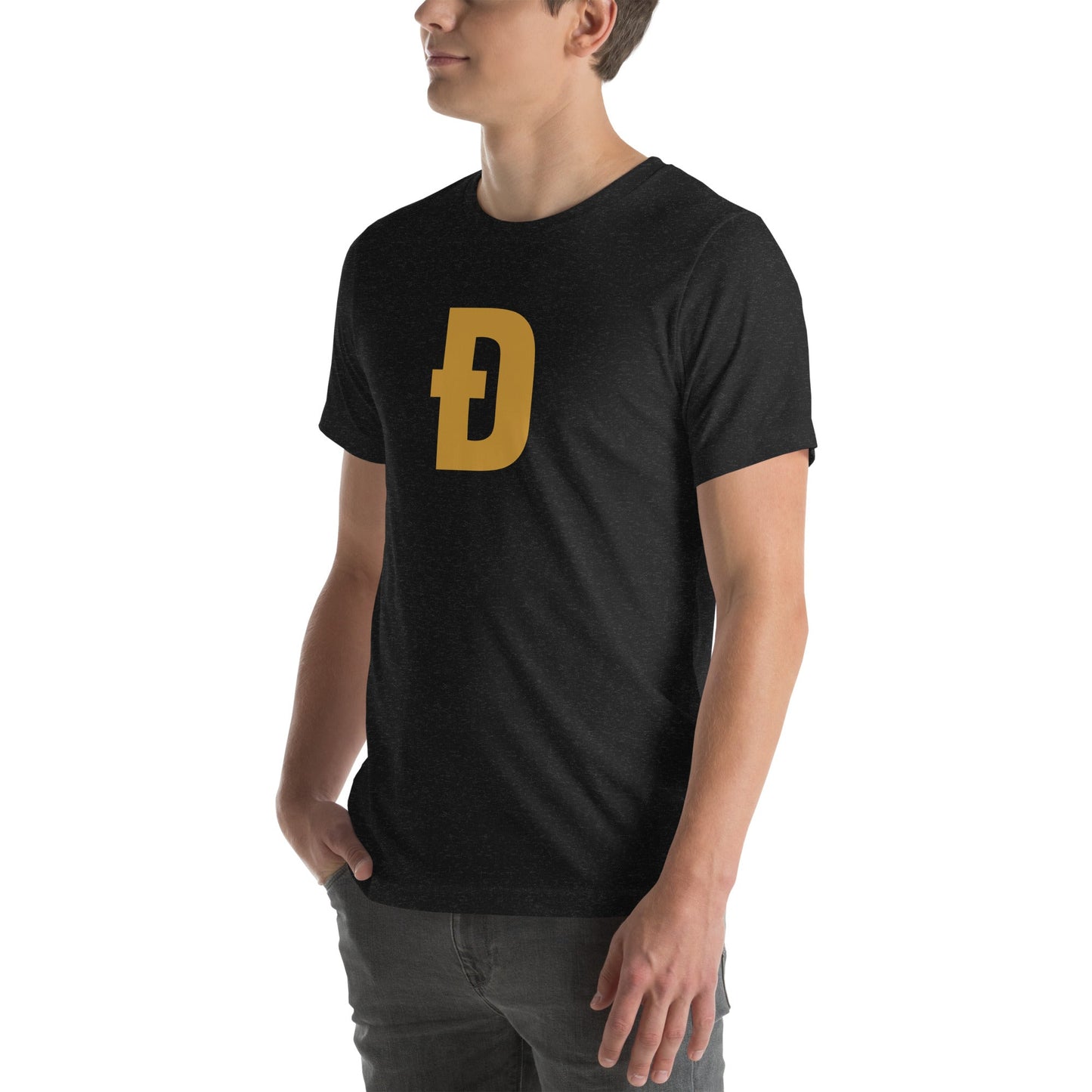 DOGE T-shirt - Stylish Subtle D Dogecoin Shirt | Premium DOGE Community Merch