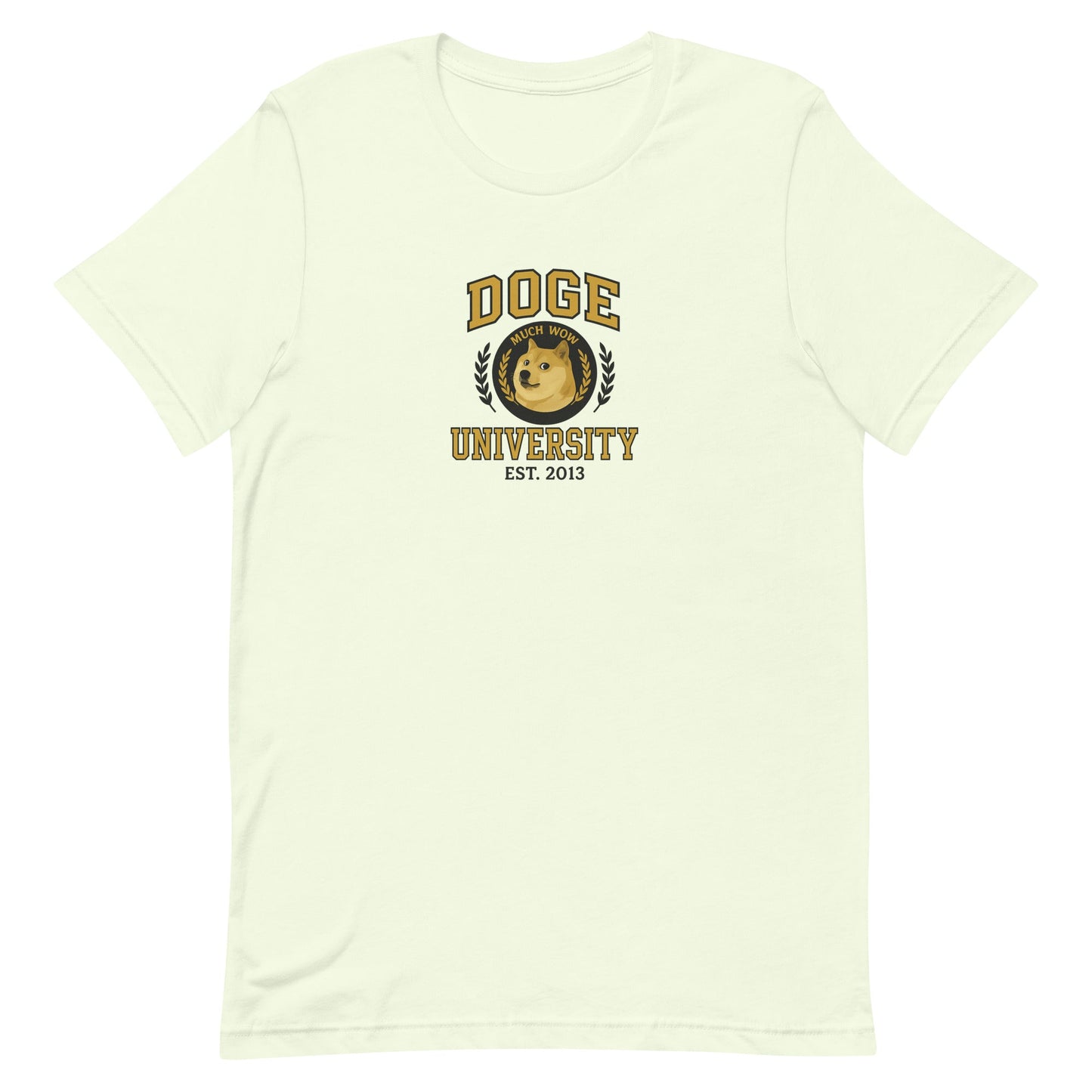 DOGE Shirt Dogecoin University T-shirt