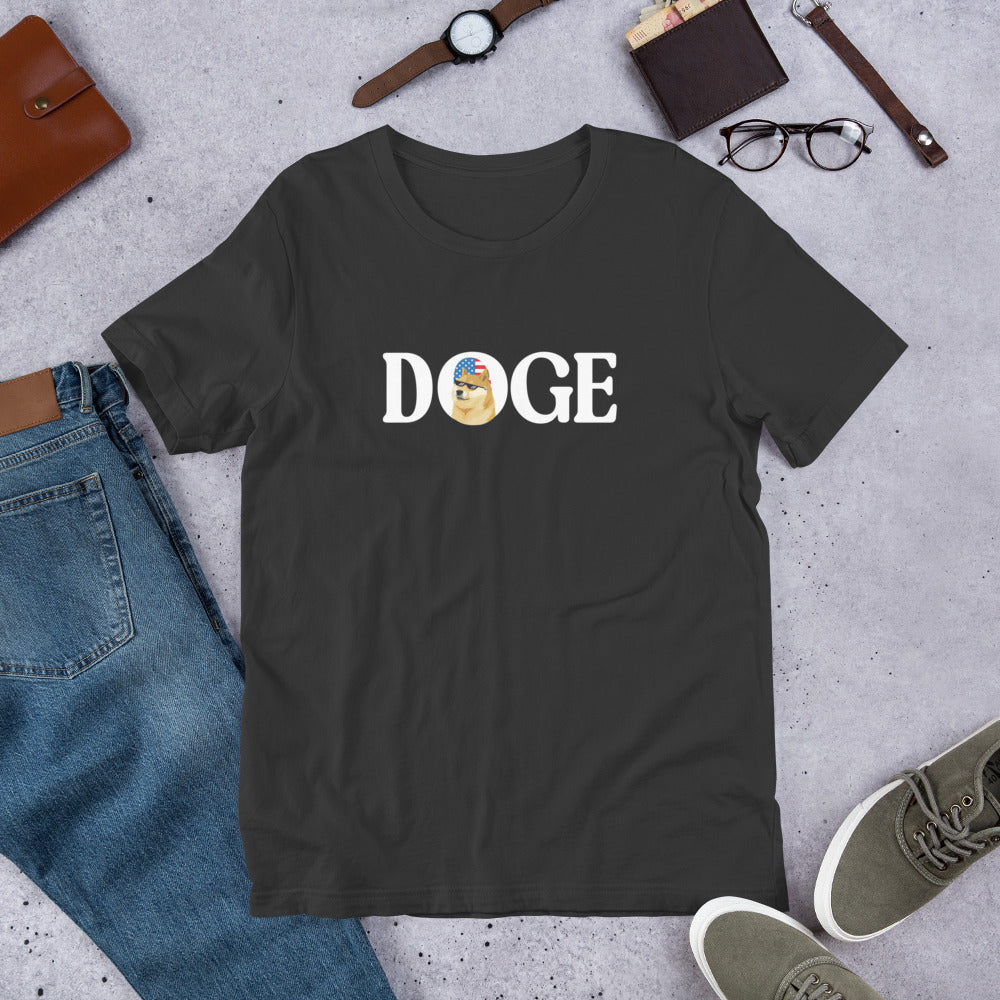 Classic American DOGE Shirt USA Dogecoin Shirt