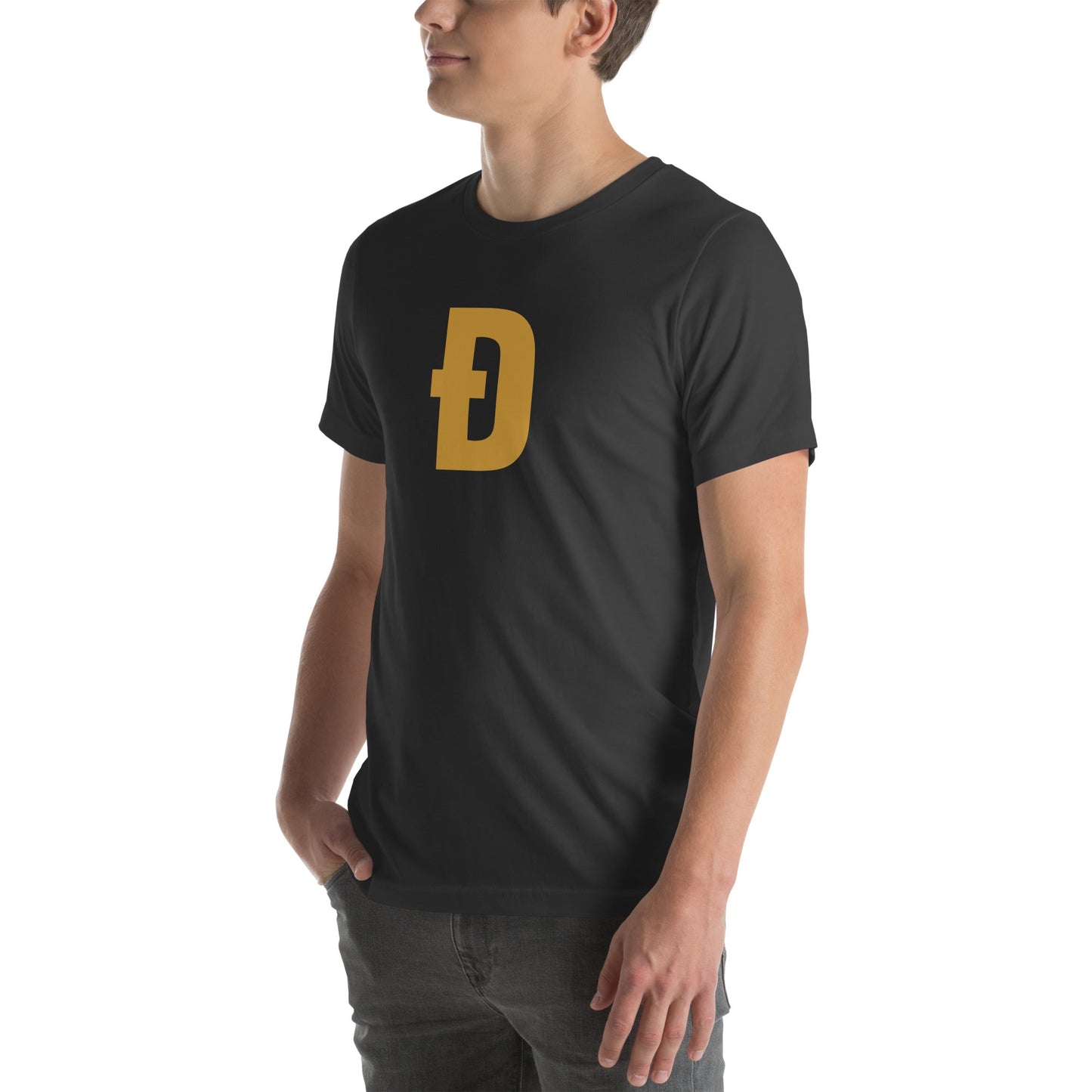 DOGE T-shirt - Stylish Subtle D Dogecoin Shirt | Premium DOGE Community Merch