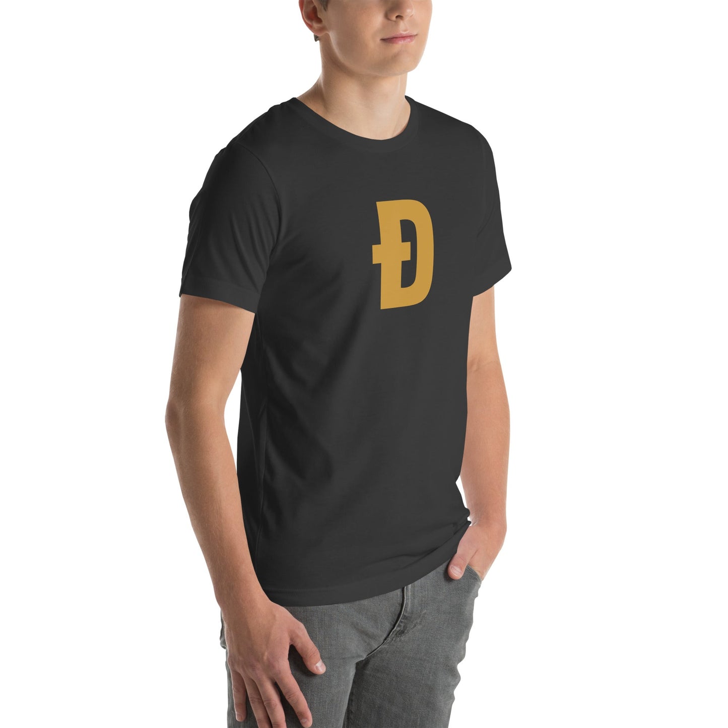 DOGE T-shirt - Stylish Subtle D Dogecoin Shirt | Premium DOGE Community Merch