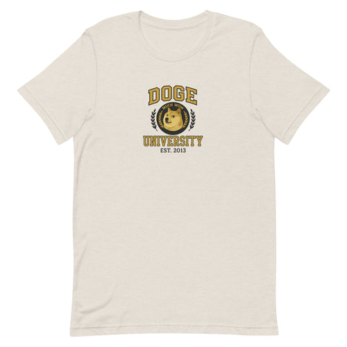 DOGE Shirt Dogecoin University T-shirt