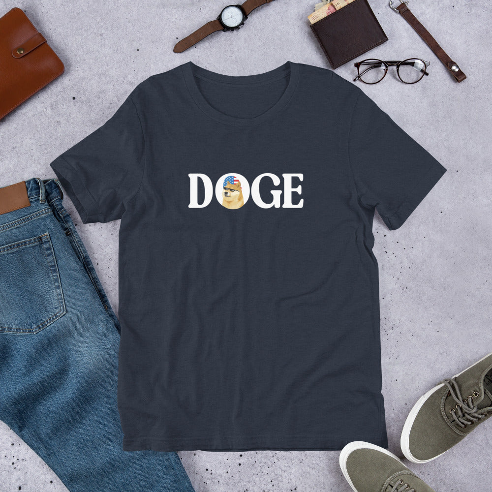 Classic American DOGE Shirt USA Dogecoin Shirt