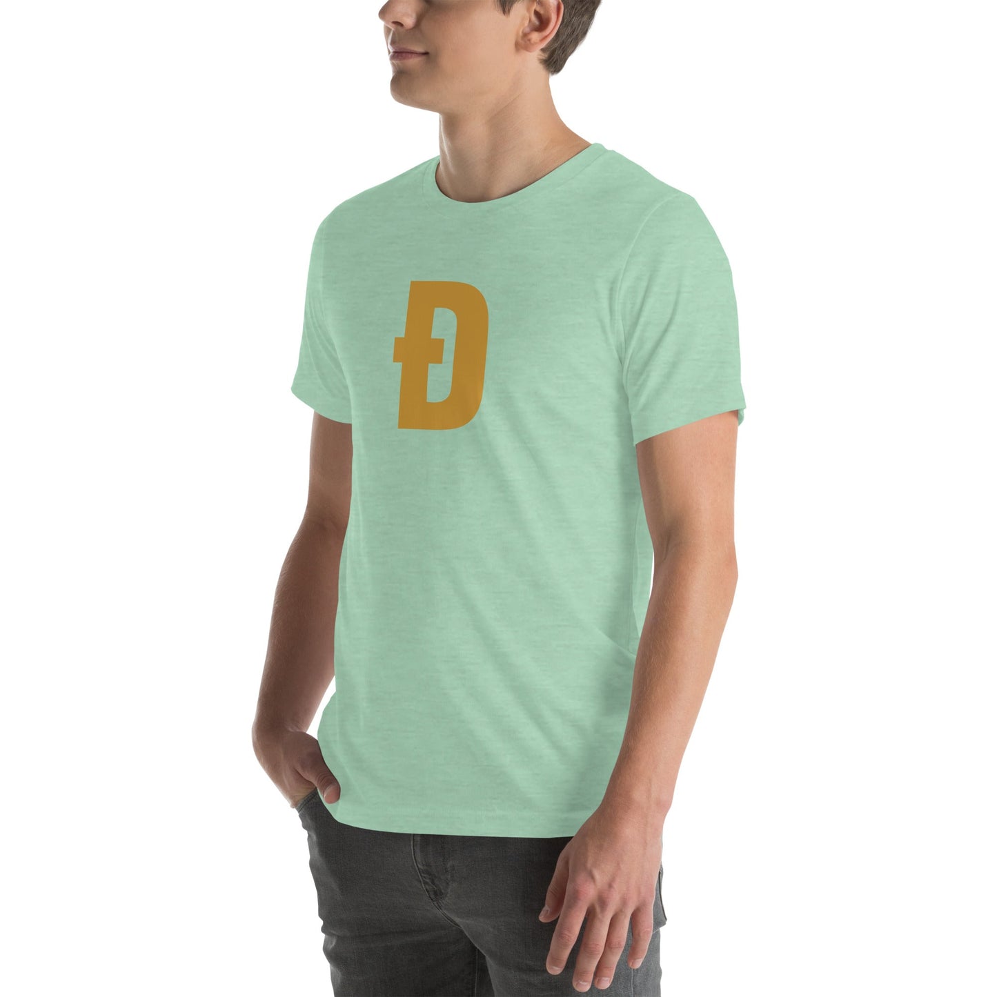DOGE T-shirt - Stylish Subtle D Dogecoin Shirt | Premium DOGE Community Merch