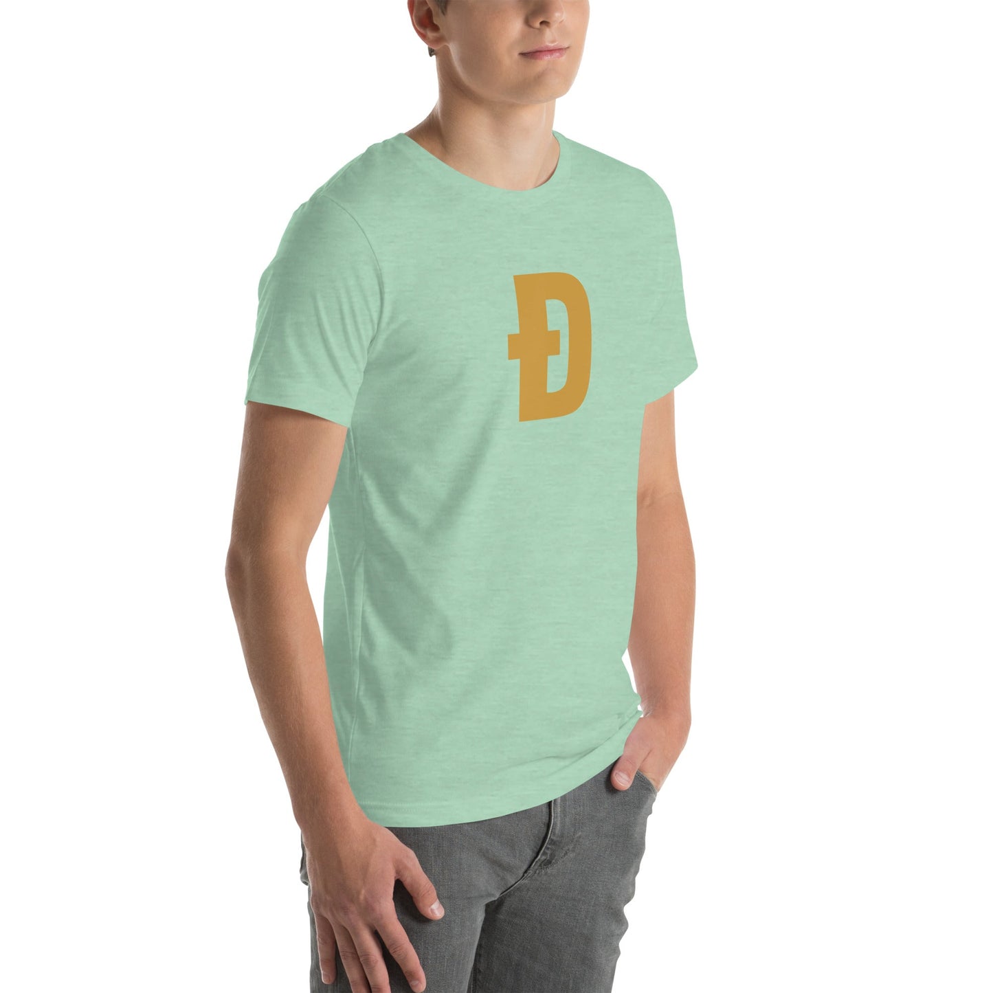 DOGE T-shirt - Stylish Subtle D Dogecoin Shirt | Premium DOGE Community Merch