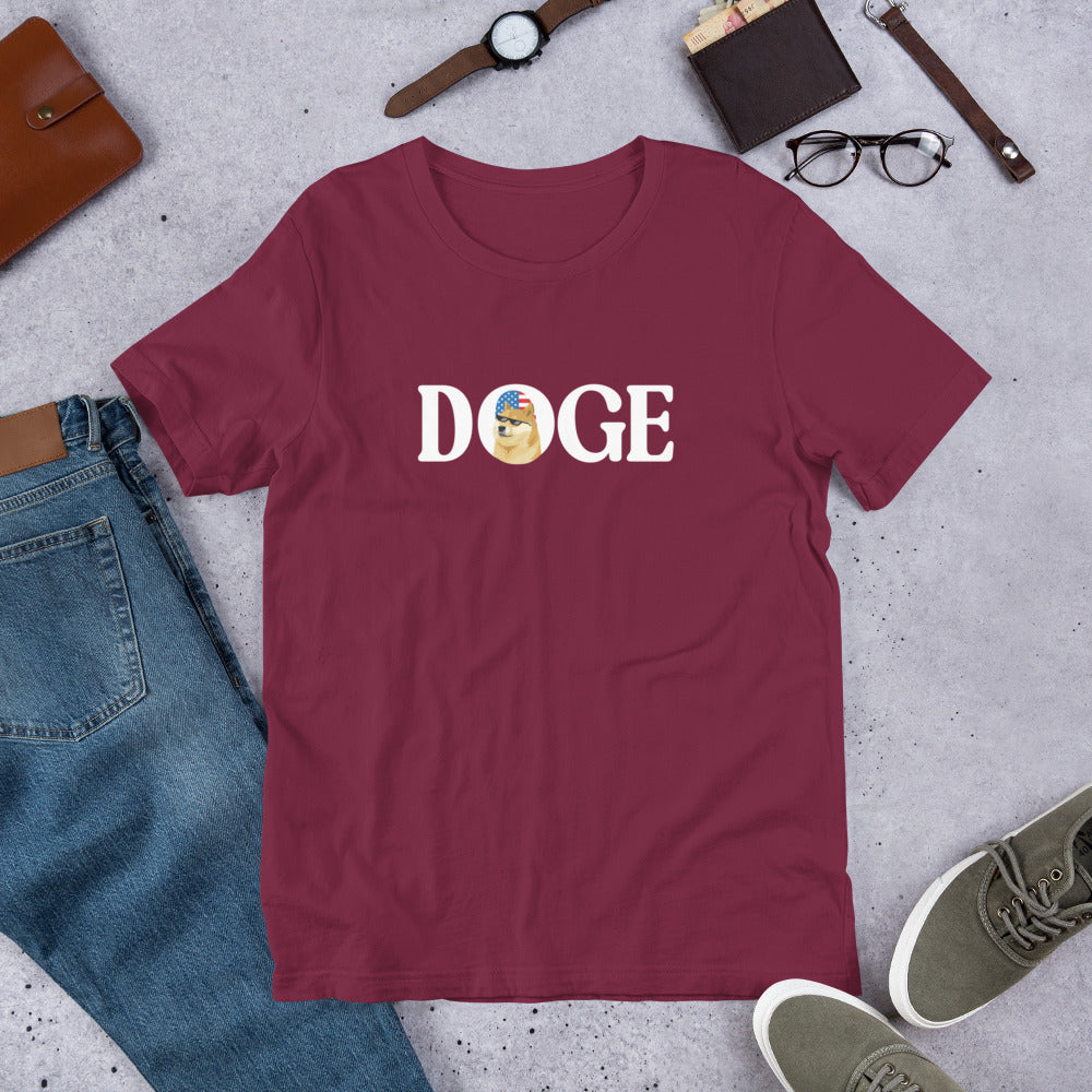 Classic American DOGE Shirt USA Dogecoin Shirt