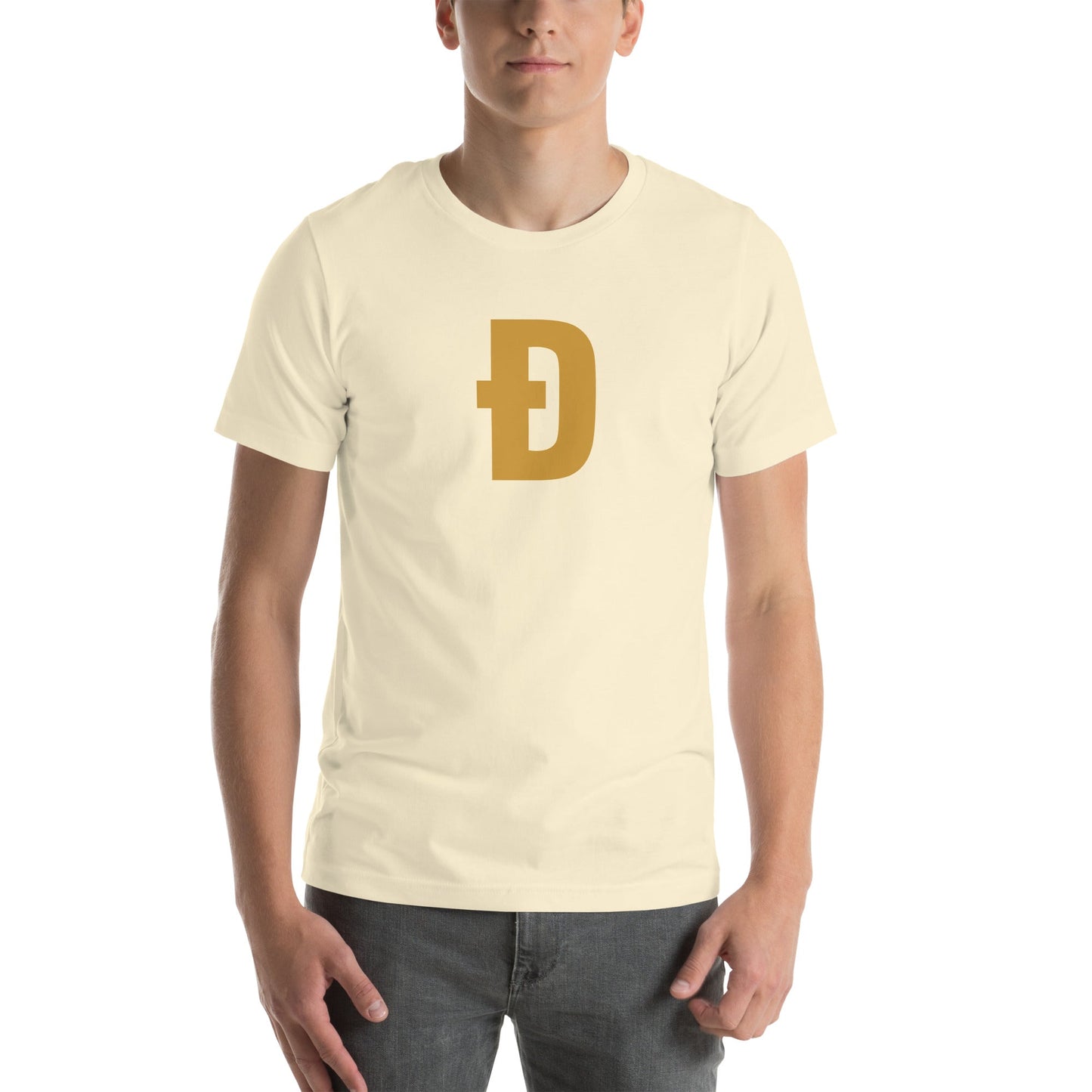DOGE T-shirt - Stylish Subtle D Dogecoin Shirt | Premium DOGE Community Merch