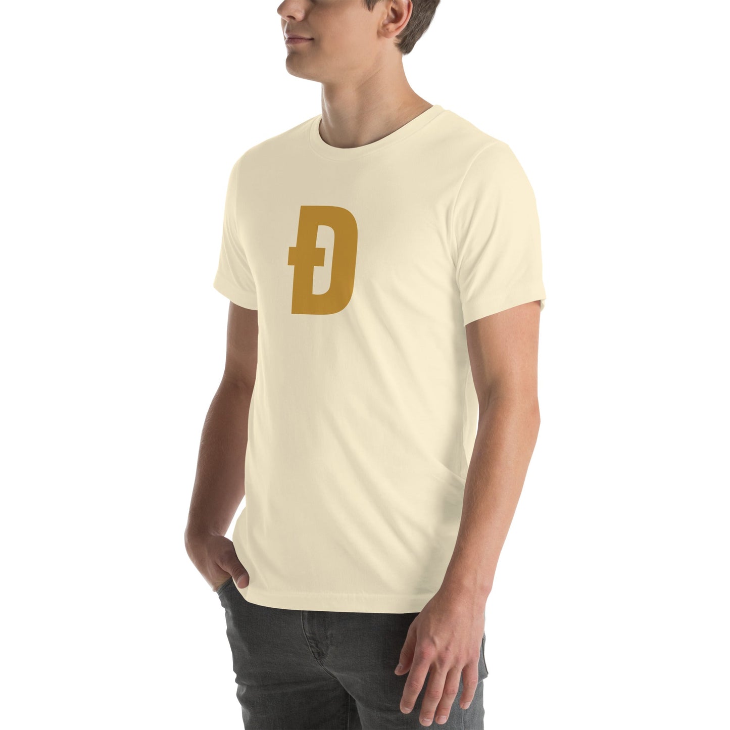 DOGE T-shirt - Stylish Subtle D Dogecoin Shirt | Premium DOGE Community Merch