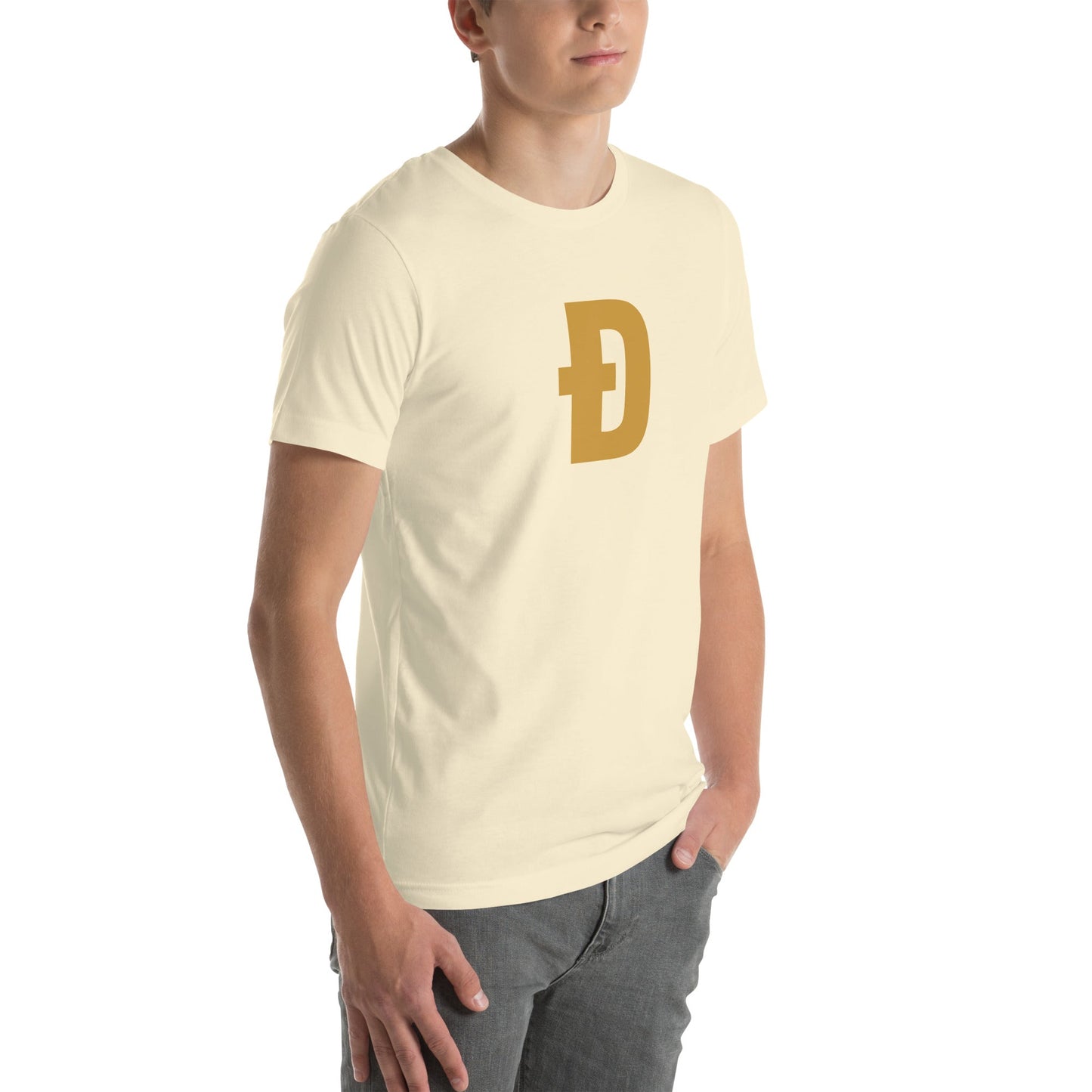 DOGE T-shirt - Stylish Subtle D Dogecoin Shirt | Premium DOGE Community Merch
