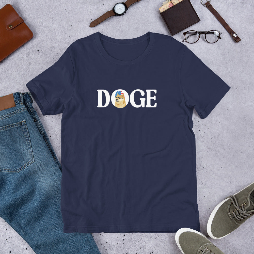 Classic American DOGE Shirt USA Dogecoin Shirt